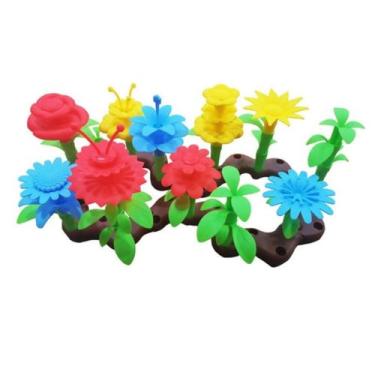 Imagem de Quebracabeça Jardim Encantado 54 Peças  Brinquedo Educativo Infantil -