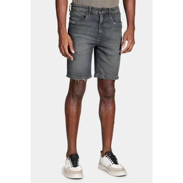 Imagem de Bermuda Aramis Jeans Dirty Azul Escuro-Masculino