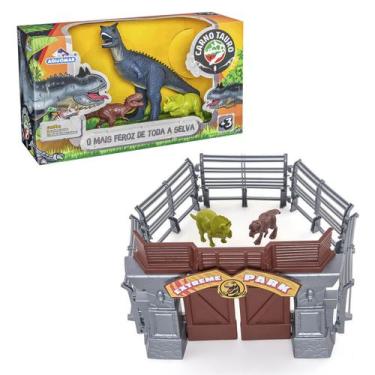 Imagem de Parque Extreme Park Mini  + Dinossauro Rex Carnotauro - ADIJOMAR BRINQ