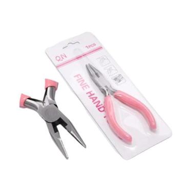 Imagem de Alicate Multifuncional Rosa Para Corte De Fios, Ferramenta Manual Para