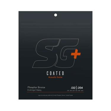 Imagem de Corda P/ Violão Aço SG+ Coated Phosphor Bronze 12/54 EC0540