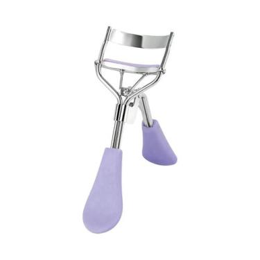 Imagem de Curvador De Cílios Em Aço Inoxidável Dourado Com 15 Almofadas De Silic