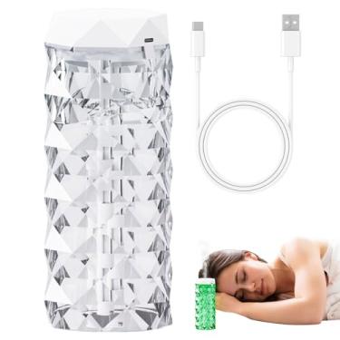 Imagem de Umidificador Cool Mist – umidificador pessoal de com luz de 7 cores – difusor portátil silencioso com 2 modos de para carro, dormitório, berçário, quarto, mesa de cabeceira