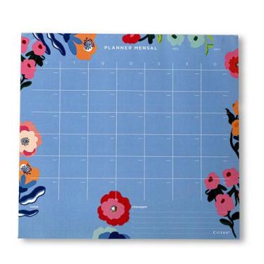 Imagem de Planner Permanente Bloco Pólen Mensal 29x27 2022 Flores - Cicero