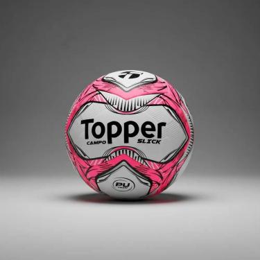 Imagem de Bola Futebol Campo Topper Slick Ii Cor Rosa