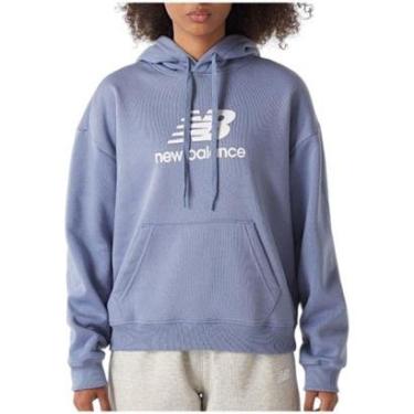 Imagem de Moletom New Balance Essentials Basic com capuz Feminino-Feminino