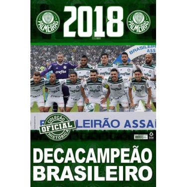 Imagem de Livro Coleção Oficial Histórica Palmeiras Edição 22 Pôster Brasileiro 