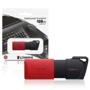 Imagem de Pendrive Kingston 128GB, Exodia M, Usb 3.2, Gen 1 Dtxm