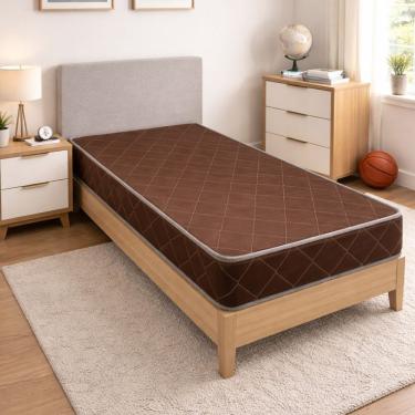 Imagem de Colchão Solteiro Espuma D33 Top Central 78x188x20cm – Central Espumas