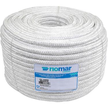 Imagem de Corda Multifilamento Trançada, Branca, 11 Mm X 208 M, 43211063 Riomar