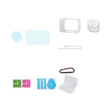 Imagem de Capa Protetora De Silicone Ultra Para Insta360 GO Com Película De Lent