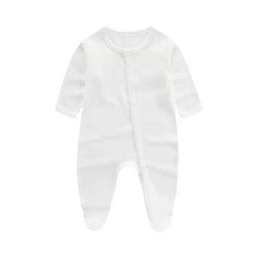 Imagem de Macacão Para Bebê Menina Ou Menino, Confortável Para Outono E Inverno,