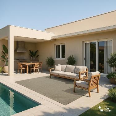 Imagem de Tapete Elemento Buriti 200x300cm Tapetes São Carlos