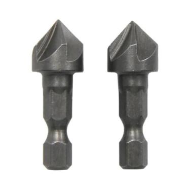 Imagem de Conjunto De Brocas Escareadoras De 5 Lâminas Com Haste Hexagonal De 1/