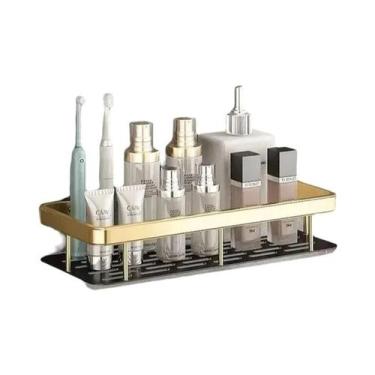 Imagem de Prateleira De Banheiro Em Liga De Alumínio Sem Furos 1/2/3 Peças, Supo