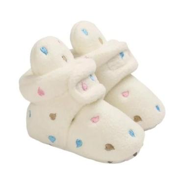 Imagem de Botas Quentes De Inverno Para Bebês, Meninos E Meninas, Com Bolas Pelu