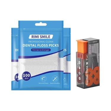 Imagem de Fio Dental Automático RIMI Smile Em Caixa De 50, 100 E 300 Unidades, C