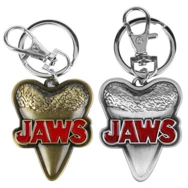 Imagem de Chaveiro Jaws Shark Tooth Design Metal para coleção
