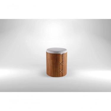 Imagem de Banco Puff Decorativo - Dora - Requinte Salas