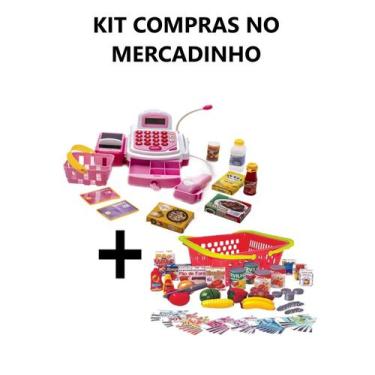 Imagem de Brinquedo Infantil Supermercado Com Acessórios Para Crianças - Big Sta