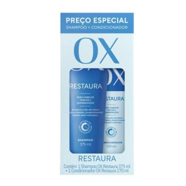Imagem de Shampoo e Condicionador Ox Restaura 375ml+170ml
