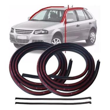 Imagem de Kit Pingadeira Borracha Porta + Friso Teto Gol G3 G4 4 Pts - Congratul