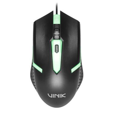 Imagem de Mouse Gamer Vinik Amani 1500DPI RGB Mgamrgb com Iluminação Personalizável e Design Ergonômico para Jogos