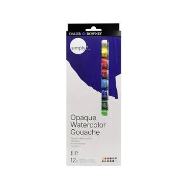 Imagem de Estojo Gouache Daler Rowney Simply 12 Tubos 12ml - DALER & ROWNEY