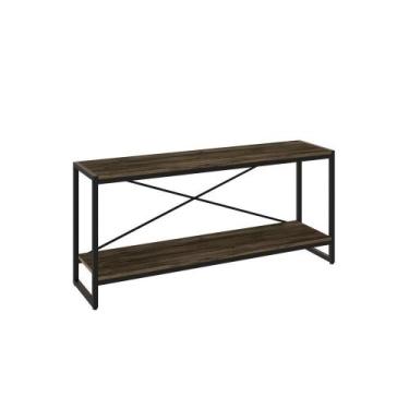 Imagem de Rack P- Dynamica 120x30x56cm C-02 Prateleiras Carvalho Dark - Carvalho