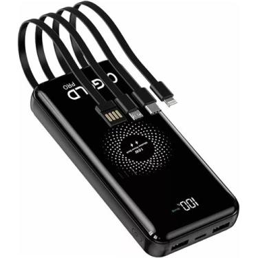 Imagem de Carregador Portátil Indução A'gold Power Bank 20000Mah - StoreThalia