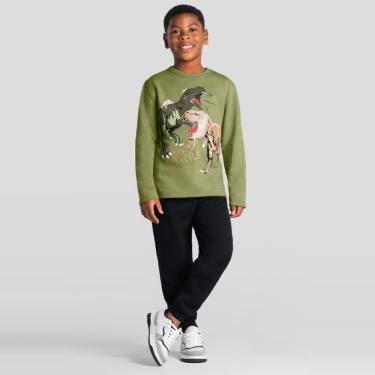 Imagem de Conjunto infantil menino de dinossauros Brandili