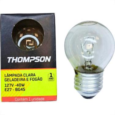 Imagem de Lampada Para Geladeira/Fogao/Lustre Thompson 40Wx127V. Clara - Kit C/1