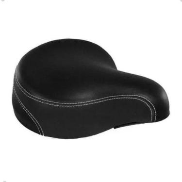 Imagem de Selim Banco Bicicleta Elleven Beach Retrô Preto com 2 Molas Conforto E
