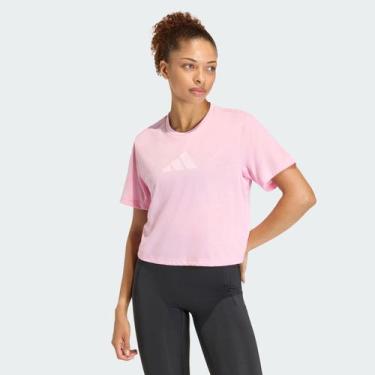 Imagem de Camiseta Adidas TR ES BL Feminina Rosa, G