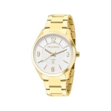 Imagem de Relógio Technos Feminino Dourado Prova d'água com 1 ano de garantia co