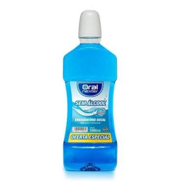 Imagem de Enxaguante Bucal Menta Suave Sem Álcool NEXTER 1L