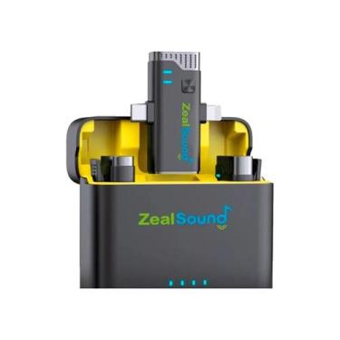 Imagem de Microfone duplo de Lapela sem fio Zealsound