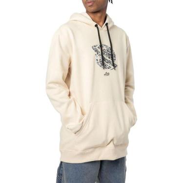Imagem de Moletom Lost Canguru Lostmaniac WT24 Masculina Tapioca, G, Brown