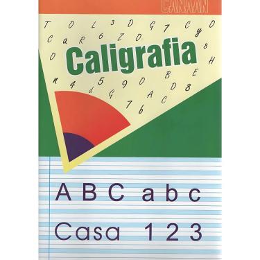 Imagem de Caderno de Caligrafia Ágape Pauta Azul 0,5MM Brochura Capa Flexível 60 Folhas Azul