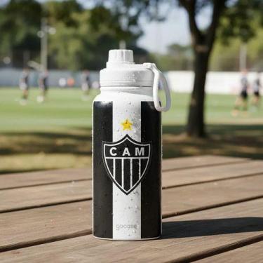 Imagem de Garrafa Térmica Atlético Mg Gocase Fresh Inox Parede Dupla 950ml, Atlé