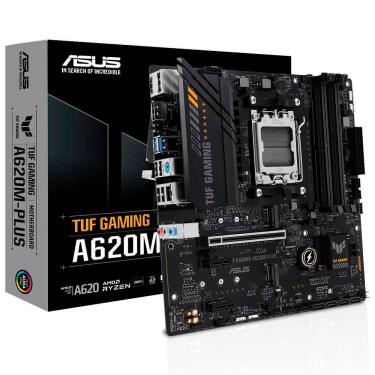 Imagem de Placa Mãe TUF Gaming A620AM-PLUS Socket AM5 DDR5 ATX RGB Pcie 4.0 M.2 4x SATA 6GB-s Gamer Asus