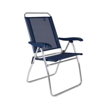 Imagem de Cadeira Reclinável Boreal Azul Marinho - Mor