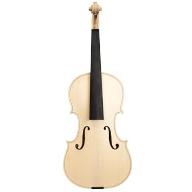 Imagem de Viola de Arco Inacabada feita à mão Bipartida