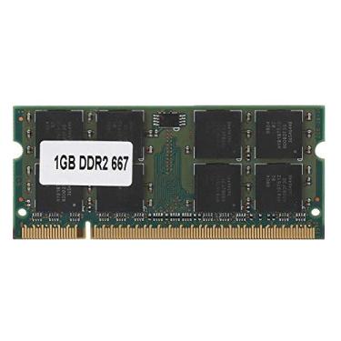 Imagem de Memória DDR2 1GB 667MHZ para notebooks PC2-5300, totalmente compatível com memória de 200 pinos para placa-mãe Intel/AMD, resistente à corrosão e durável