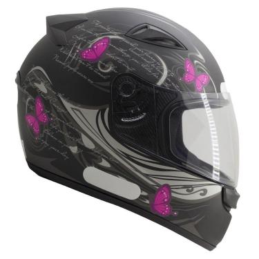 Imagem de Capacete Ebf New Spark Borboleta Fosco