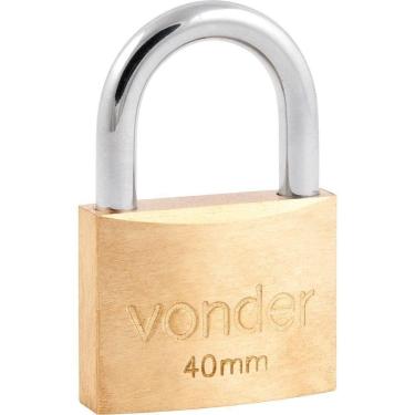 Imagem de Cadeado De Latão 40Mm Encartelado - Vonder