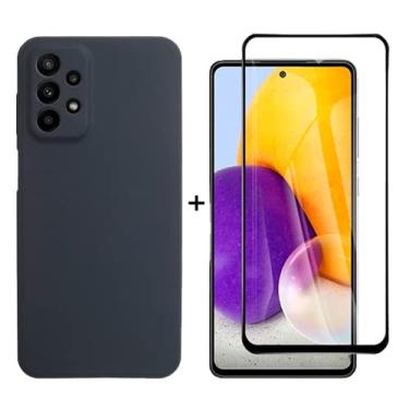 Imagem de Capa Anti Impacto Samsung Galaxy A23 + Pelicula Vidro 3D Cor:Azul