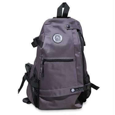 Imagem de (Grey) - Aurorae Yoga Mat Bag. Multi Purpose Cross-body Sling Back Pack. Mat sold separately.