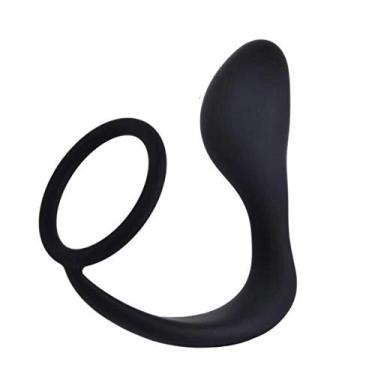 Imagem de Anel peniano com Estimulador de Próstata - Preto - Sex shop