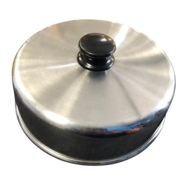 Imagem de Tampa Abafador De Hamburguer Artesanal Para Chapa Churrasqueira